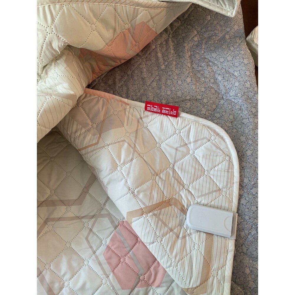Ilwoul Washable Heated Mattress Pad Electric Heating Controller Twin Size